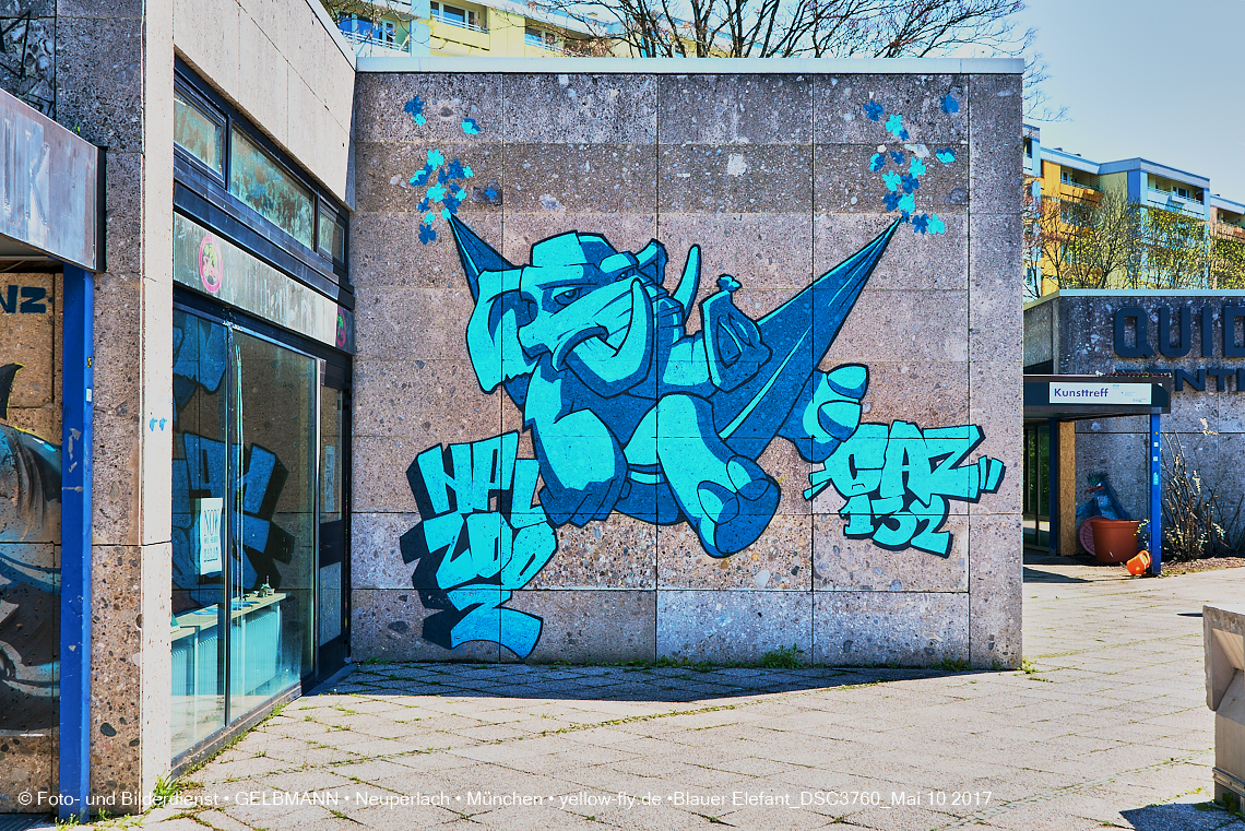 21.03.2017 - Abrissbaustelle Quiddezentrum in Neuperlach